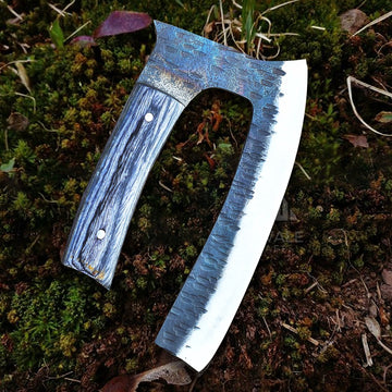 Hand-Forged Ullu Knife in Bushcraft Style – Unique Gift for Outdoor Enthusiasts