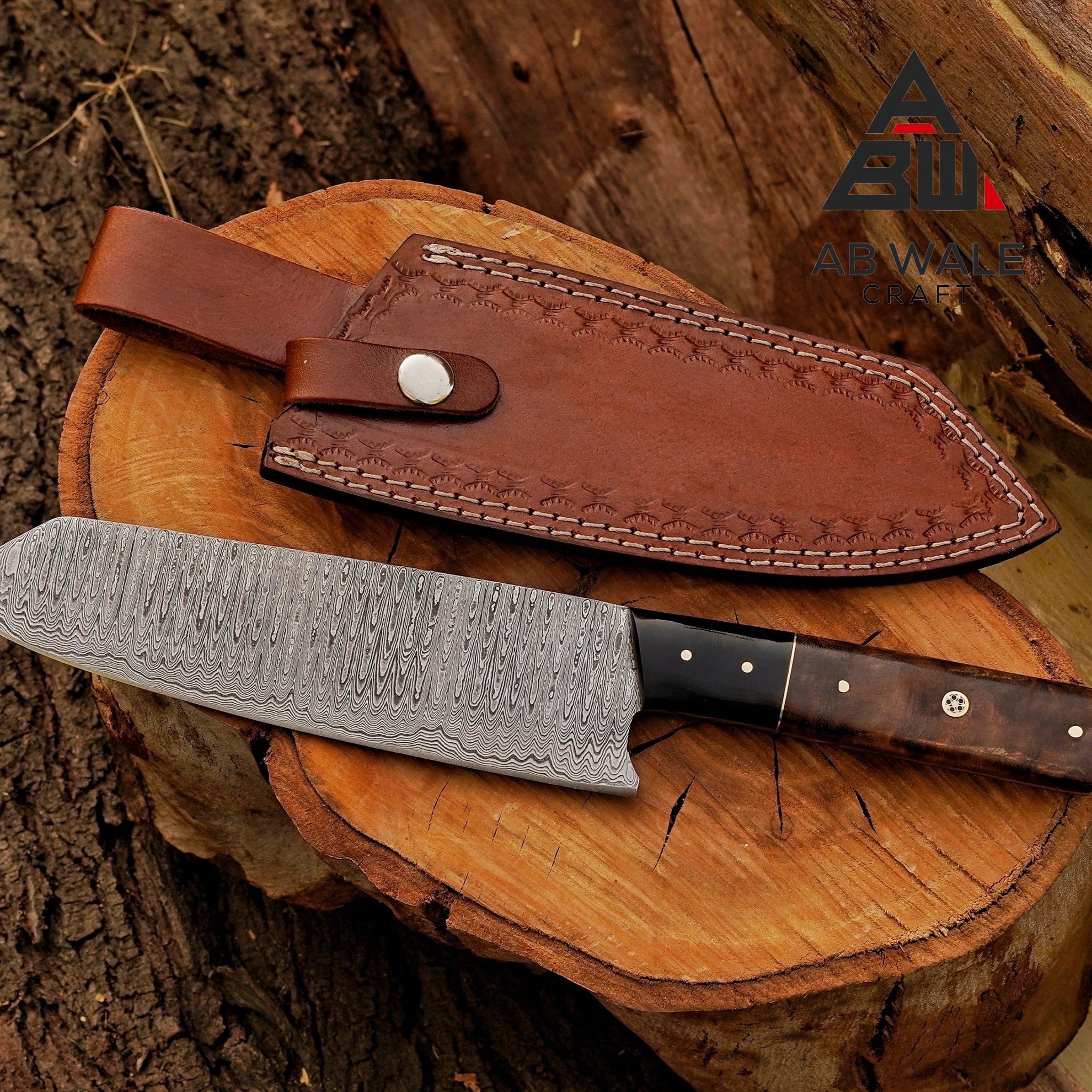 Handmade Damascus Chef Knife